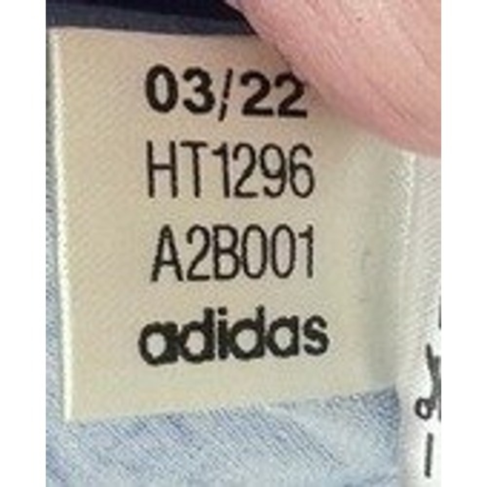 Adidas Women's Go-To Printed Golf Polo Shirt Dawn Blue/Lav S RARE FACTORY SAMPLE - Picture 7 of 11